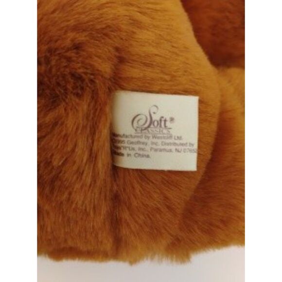 Soft Classics Brand NWT Teddy Bear 12 in - Picture 3 of 4